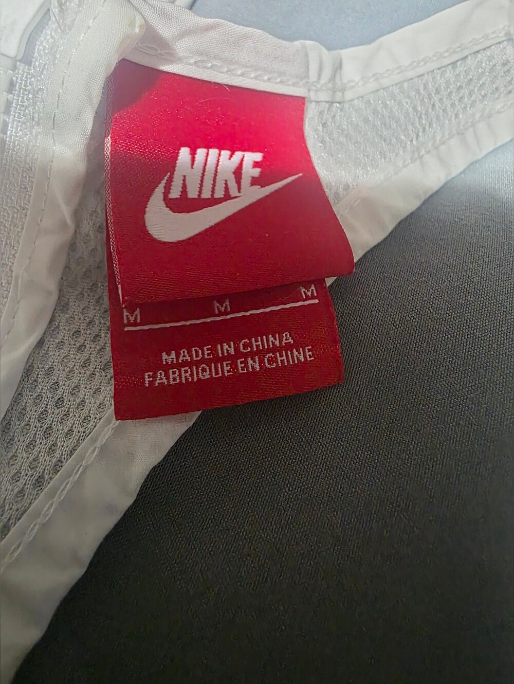 Nike Women's White Mesh Racerback Drawstring Romper Size Medium - Picture 5 of 8